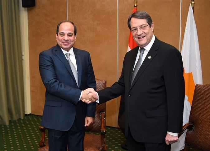 السيسي ورئيس قبرص